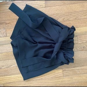 Aritzia paper bag shorts